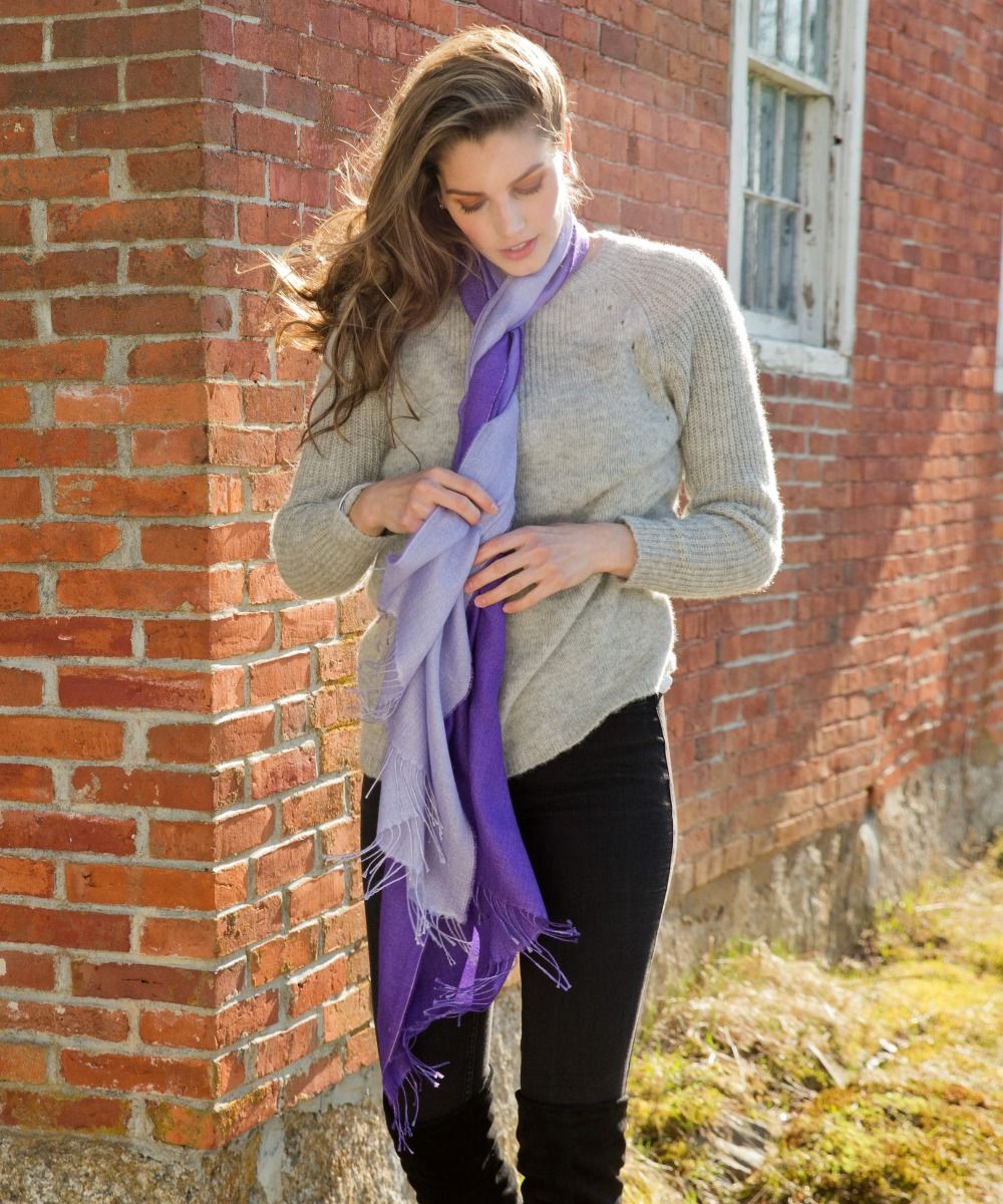 NEW OMBRE BABY ALPACA PASHMINA NEW OMBRE BABY ALPACA PASHMINA